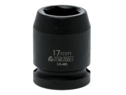 Impact Socket Hexagon 6-Point 1/2in Drive 17mm