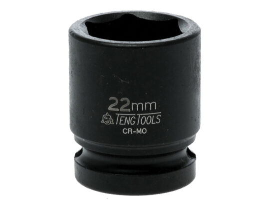 Impact Socket Hexagon 6-Point 1/2in Drive 22mm