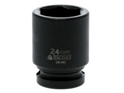 Impact Socket Hexagon 6-Point 1/2in Drive 24mm