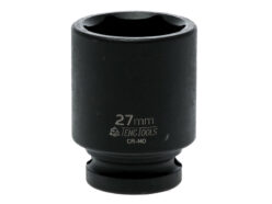 Impact Socket Hexagon 6-Point 1/2in Drive 27mm