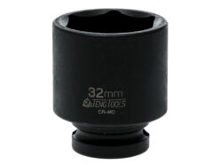 Impact Socket Hexagon 6-Point 1/2in Drive 32mm