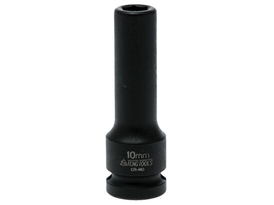 Deep Impact Socket Hexagon 6-Point 1/2in Drive 10mm