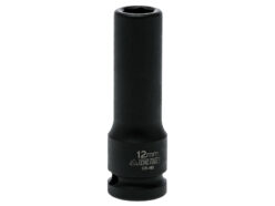 Deep Impact Socket Hexagon 6-Point 1/2in Drive 12mm