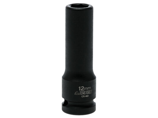 Deep Impact Socket Hexagon 6-Point 1/2in Drive 12mm