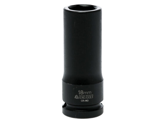 Deep Impact Socket Hexagon 6-Point 1/2in Drive 18mm