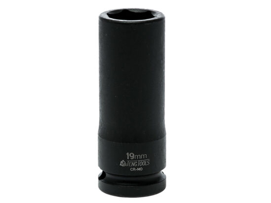 Deep Impact Socket Hexagon 6-Point 1/2in Drive 19mm