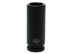 Deep Impact Socket Hexagon 6-Point 1/2in Drive 21mm