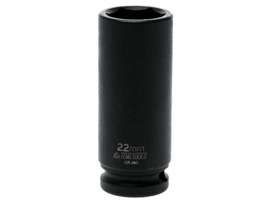 Deep Impact Socket Hexagon 6-Point 1/2in Drive 22mm