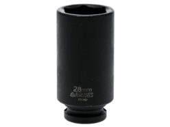 Deep Impact Socket Hexagon 6-Point 1/2in Drive 28mm