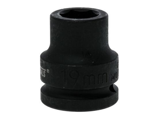 Impact Socket Hexagon 6-Point 3/4in Drive 19mm