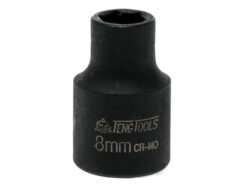 Impact Socket Hexagon 6-Point 3/8in Drive 8mm