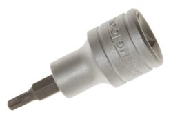 TX Tamper-Proof TORX Socket Bit 1/2in Drive T60