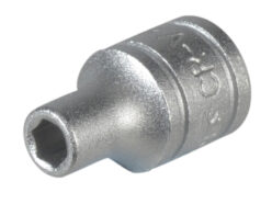 Hexagon Socket 6 Point Regular 1/4in Drive 13mm