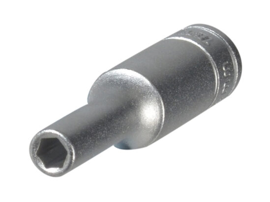 Hexagon Socket Deep 6 Point Regular 1/4in Drive 8mm