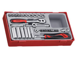 TT1435 4-13mm Socket Set, 35 Piece – 1/4in Drive