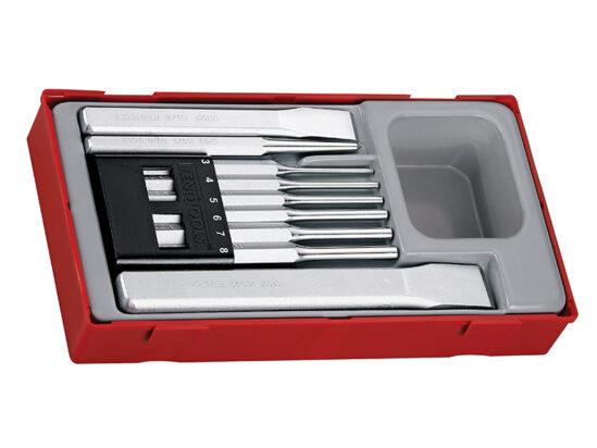 TTPC09 Punch & Chisel Set, 9 Piece