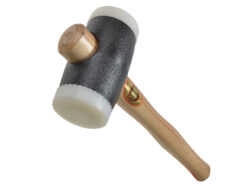 720N Nylon Hammer Wood Handle 63mm with Cast Iron Head 2200g