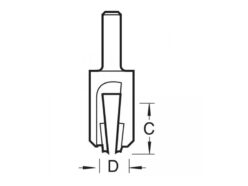 24/10 x 1/4 TCT Plug Maker No.10