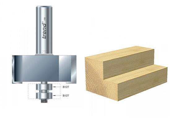 46/390 x 1/2 TCT Bearing Guided Rebater 22.5mm x 50.8mm