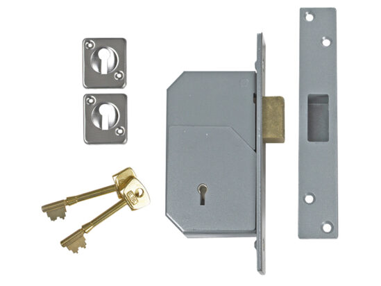 3G110 C Series 5 Detainer Deadlock 73mm Satin Chrome