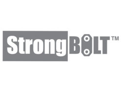 StrongBOLT 2105S Polished Brass 5 Lever Mortice Deadlock Visi 81mm 3in