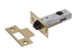 Y2600 Tubular Latch Essentials Polished Brass 65mm 2.5in Visi