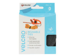 VELCRO® Brand ONE-WRAP® Reusable Ties 30mm x 5m Black