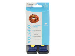 VELCRO® Brand Adjustable Straps(2) 25mm x 92cm Blue