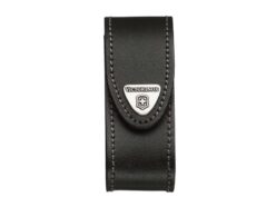 Black Leather Belt Pouch (2-4 Layer)