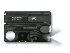 SwissCard Lite Translucent Black Blister Pack