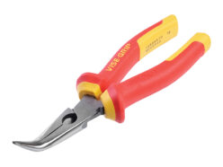 High Leverage VDE Bent Nose Pliers 200mm (8in)