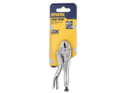 4WRC Curved Jaw Locking Pliers with Wire Cutter 100mm (4in)