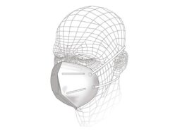 Fold Flat Respirator P1 (Pack 3)