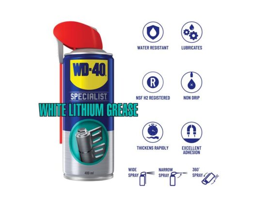 WD-40 Specialist® White Lithium Grease 400ml - Image 3