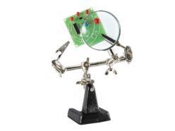 Helping Hands Holder – 2 Arms & Magnifier