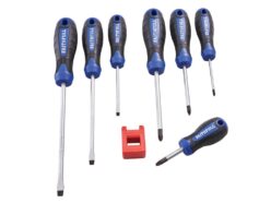 Faithfull 8 Piece Soft Grip Screwdriver Set