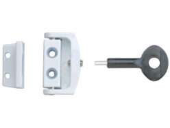 P113 Toggle Window Lock White (Pack 2)