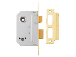 PM236 Bathroom 2 Lever Sashlock Polished Brass 67mm 2.5in