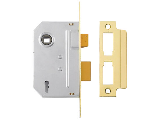 PM246 Internal 2 Lever Mortice Sashlock Polished Brass 67mm 2.5in