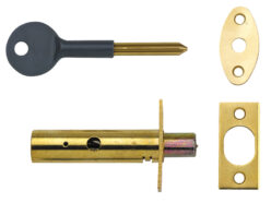 PM444 Door Security Bolts Brass Finish Visi of 2