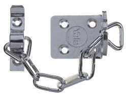 WS6 Security Door Chain – Chrome Finish