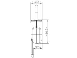 Combi Padlock with Slide Cover 50mm