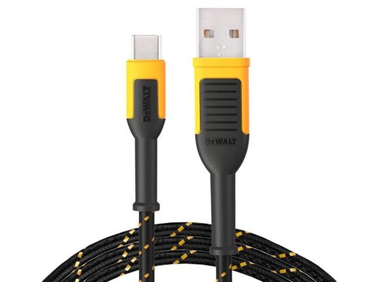 USB A to USB C Reinforced Charging Cable 1.8m (6ft) - Image 3