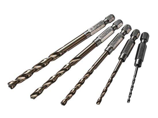 HSSE M35 Cobalt Quick-Change Impact Drill Bit Set, 5 Piece - Image 7