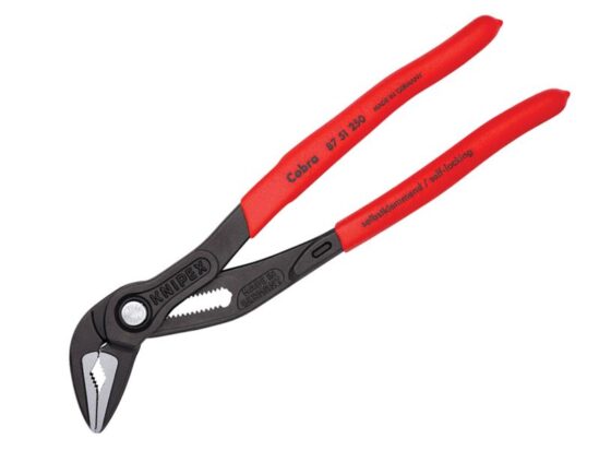 Cobra® ES Extra Slim Water Pump Pliers PVC Grip 250mm - Image 8