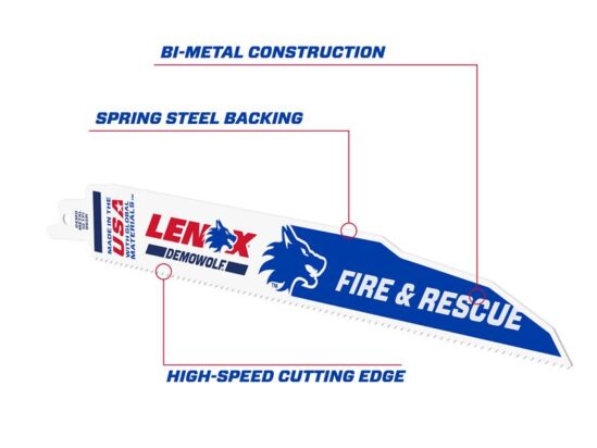 DemoWolf Reciprocating Saw Blade 229 x 22 x 1.6mm 10 TPI (Pack 25) - Image 3