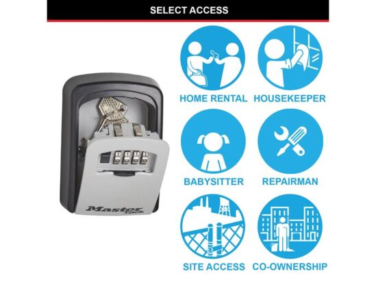 5401 Medium Select Access® Key Lock Box (Up To 3 Keys) - Grey - Image 7