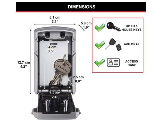 Select Access SMART™ Bluetooth Key Box - Large - Image 8